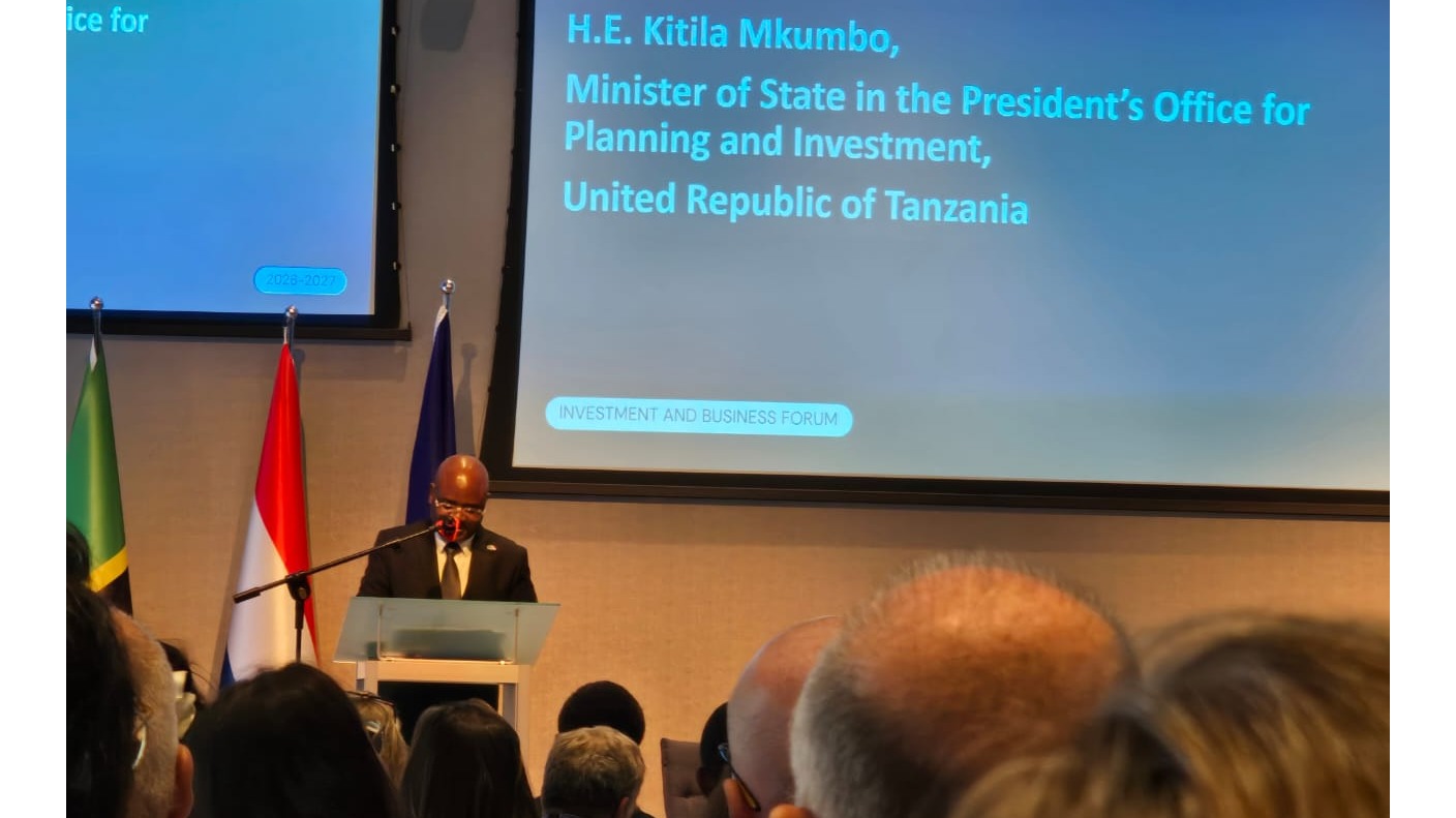 MKUMBO AKARIBISHA WAWEKEZAJI WA UHOLANZI KUCHANGAMKIA FURSA ZA UWEKEZAJI TANZANIA